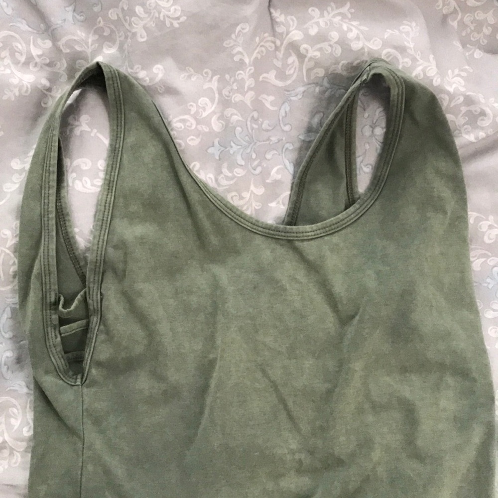 PacSun Army Green Bodysuit